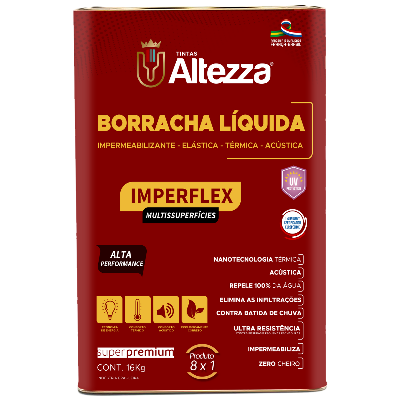 BORRACHA LIQUIDA 8X1